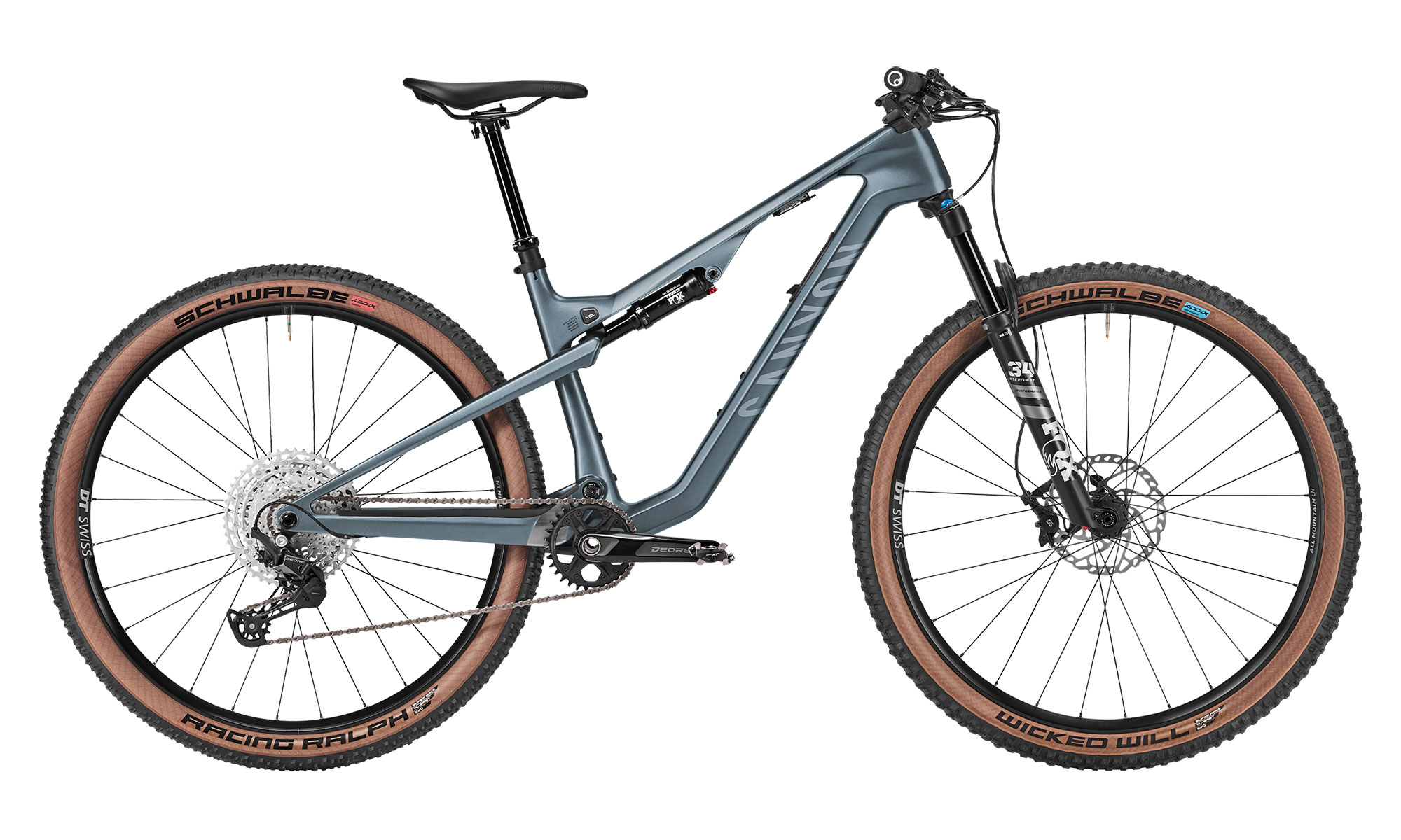 2023 Canyon Lux Trail carbon downcountry mountain bike, CF 6