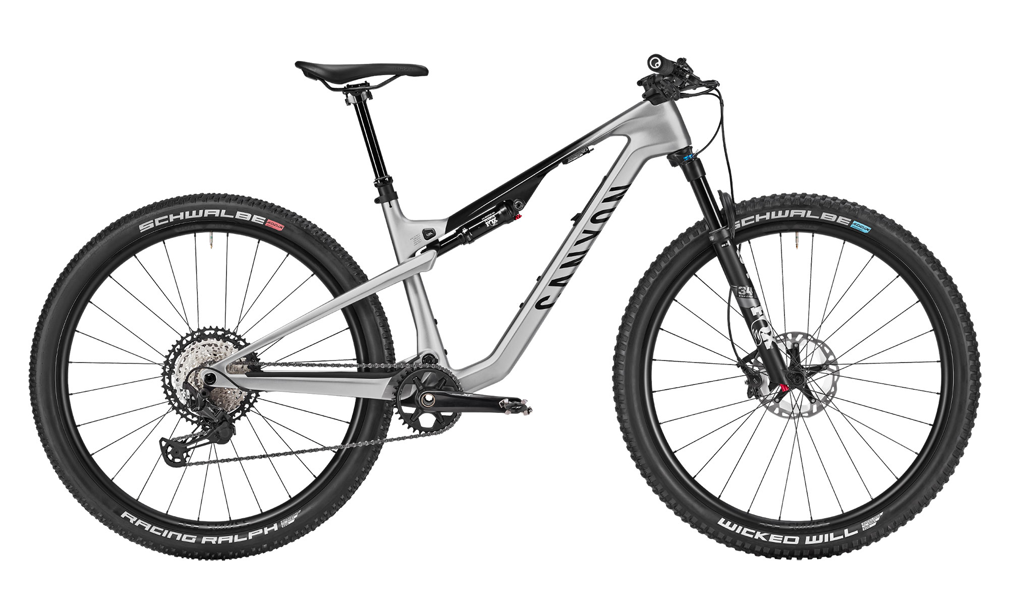 2023 Canyon Lux Trail carbon downcountry mountain bike, CF 8