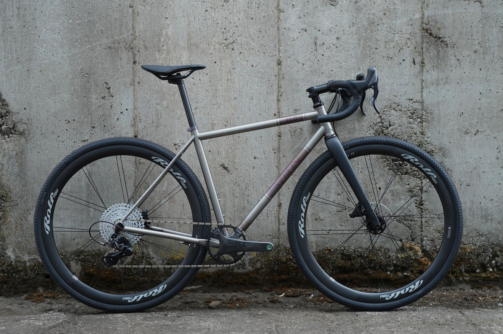 merlin sandstone XLG titanium gravel allroad bike