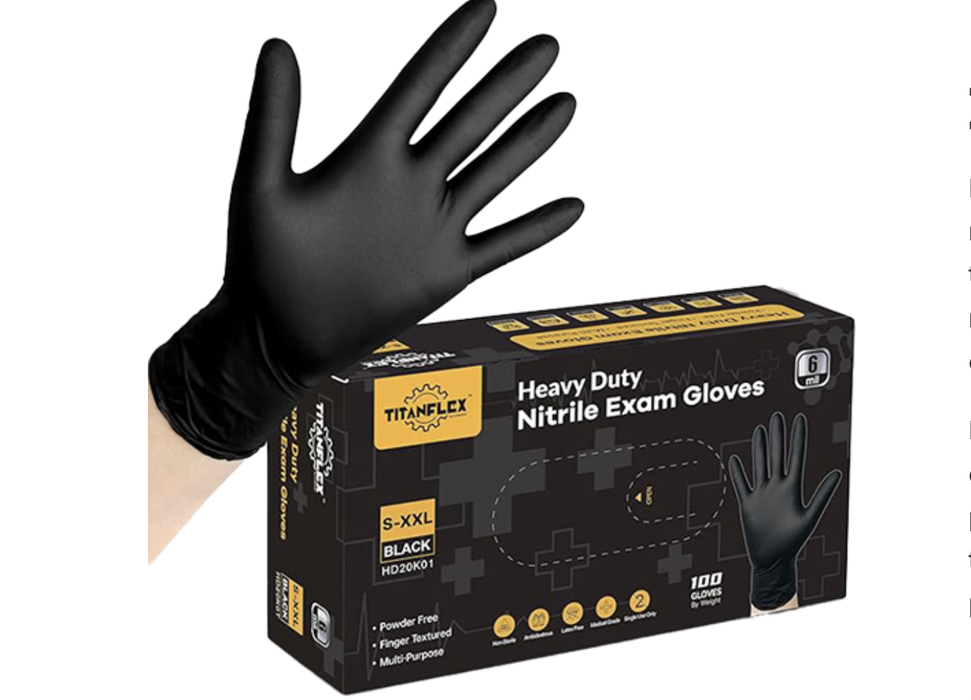 Disposble gloves for working on bikes
