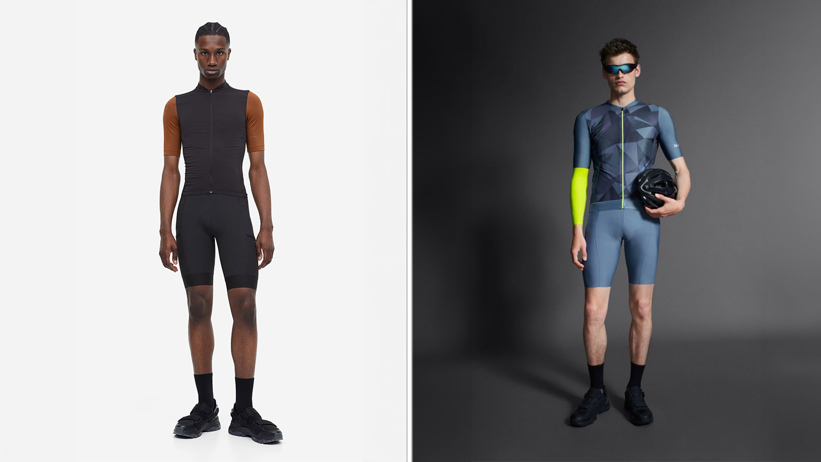 H&M and Zara cycling clothing