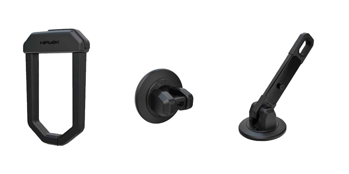 Hiplok 1000 Series anti-theft angle-grinder-resistant bike locks & wall/floor anchors