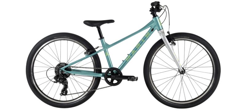 Marin Bikes Coast Trail teal and silver full side