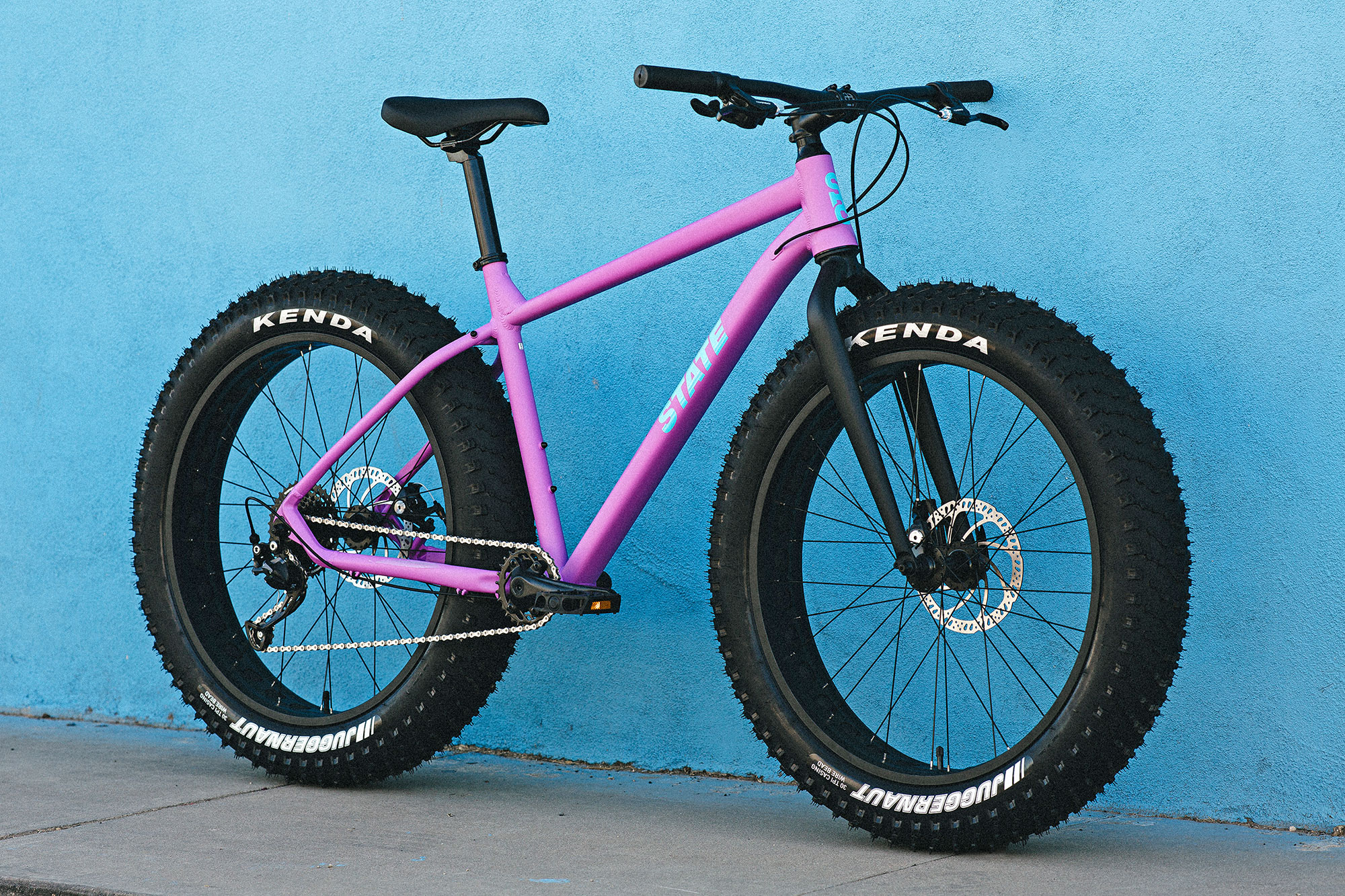 State Bicycle Co. 6061 Trail+ Fat Bike, an affordable alloy budget entry-level aluminum fatbike