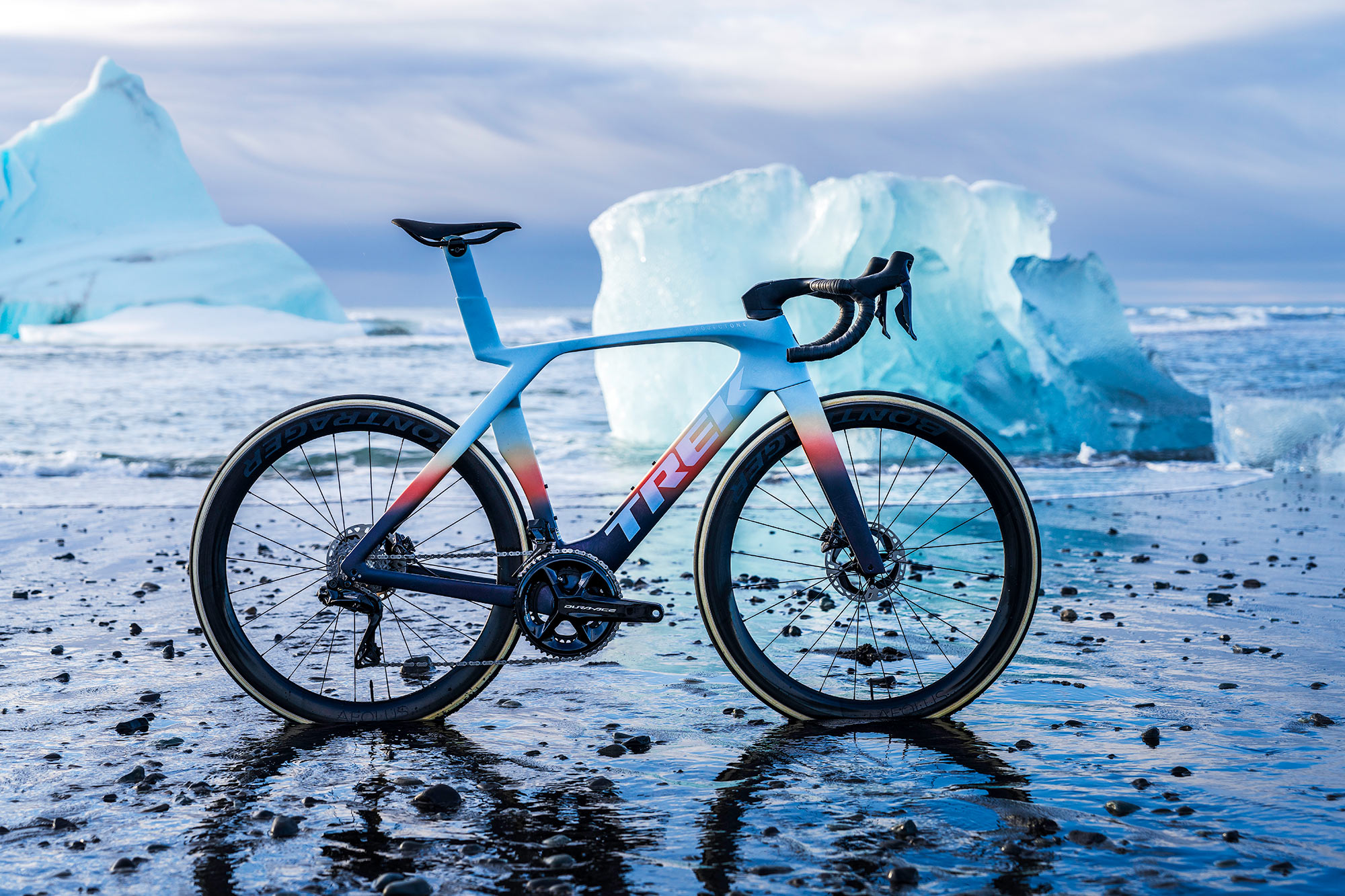 Trek Project One Chills Out with Crystalline Arctic Haze