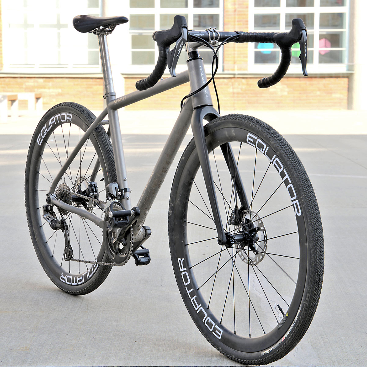 Equator's new affordable consumer-direct titanium gravel bikes, Sensei