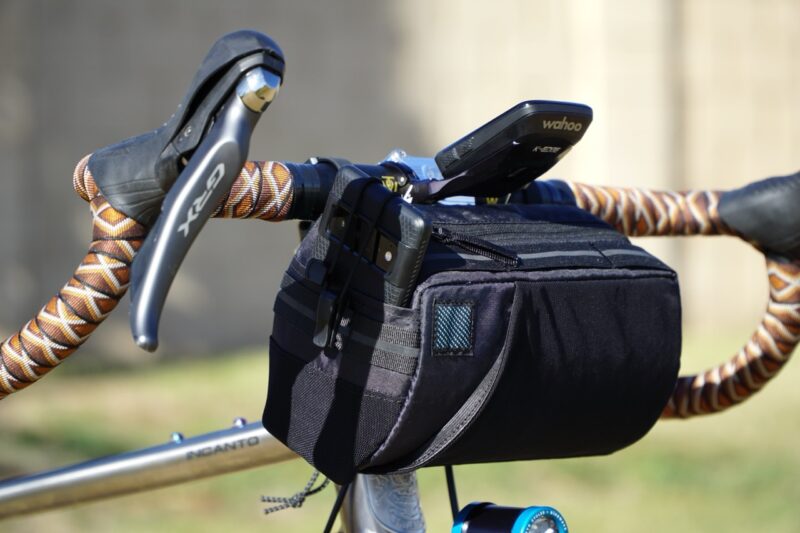 Ornot Large Handlebar Bag review from with phone