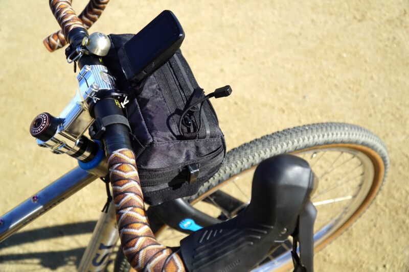 Ornot Large Handlebar Bag review top right