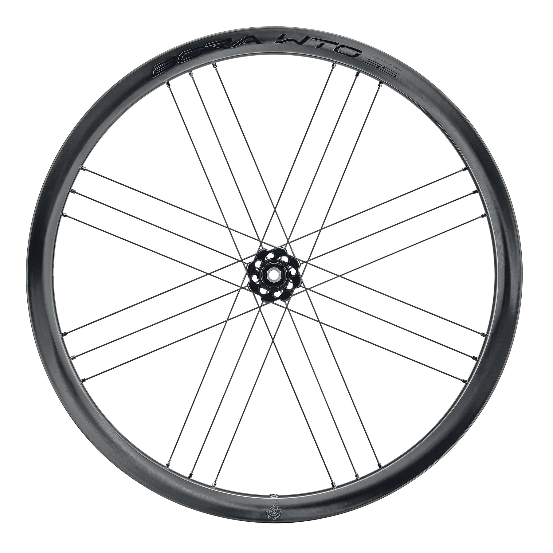 2024 Campagnolo Bora WTO faster lighter aero carbon road bike wheels, 35mm front wheel