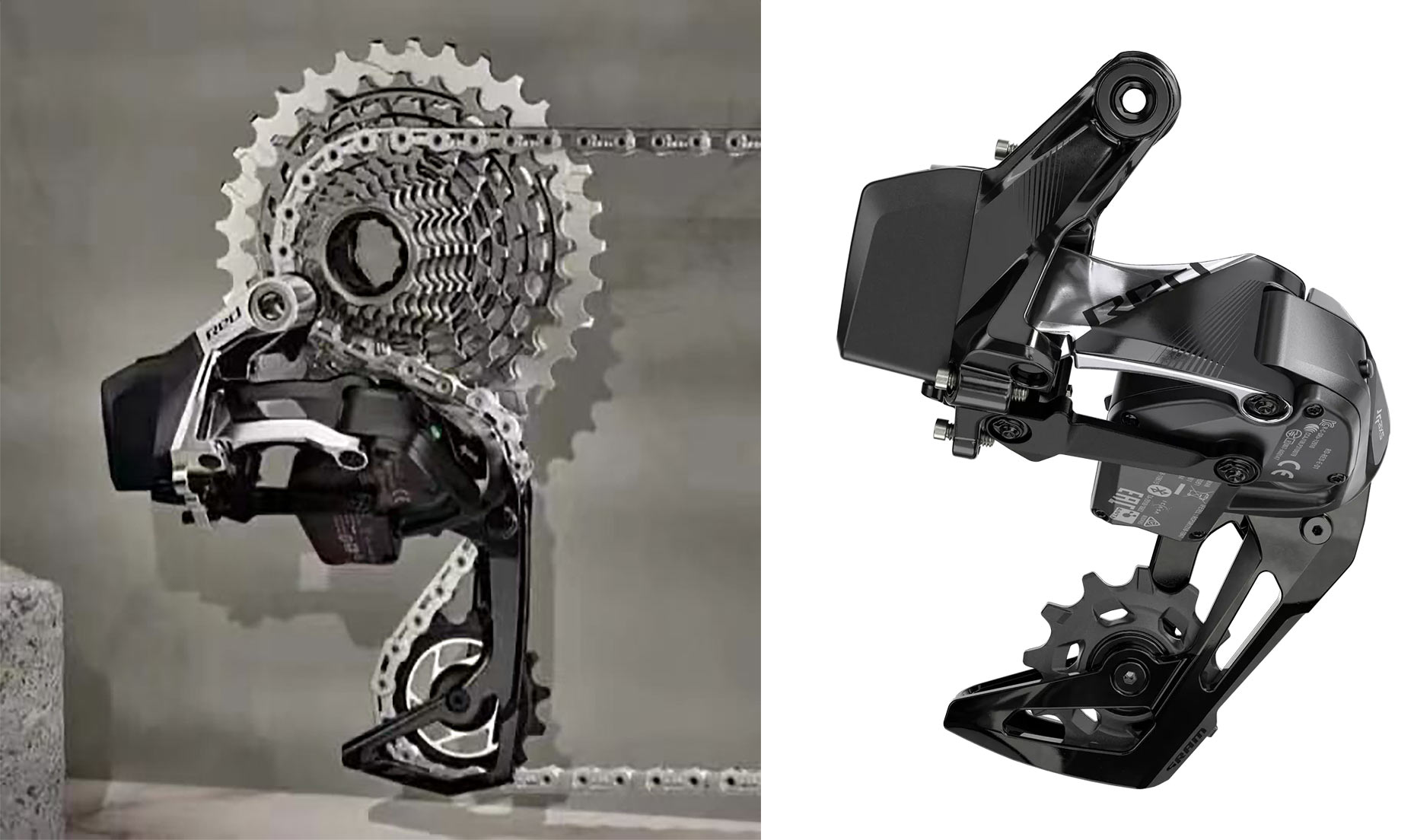 spy shots of new sram red derailleur and cassette
