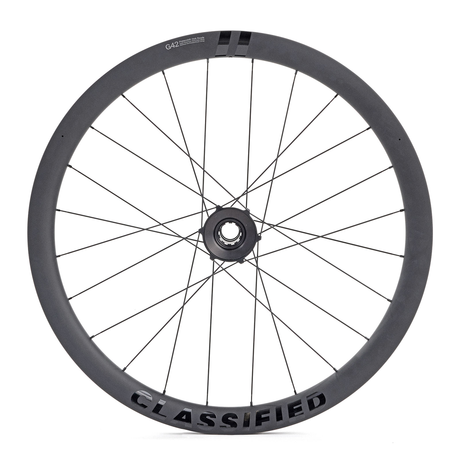 Classified Wheels, wider more aero R36, R50 & G42 gravel and road bike wheelsets for Powershift internally geared hubs, G42