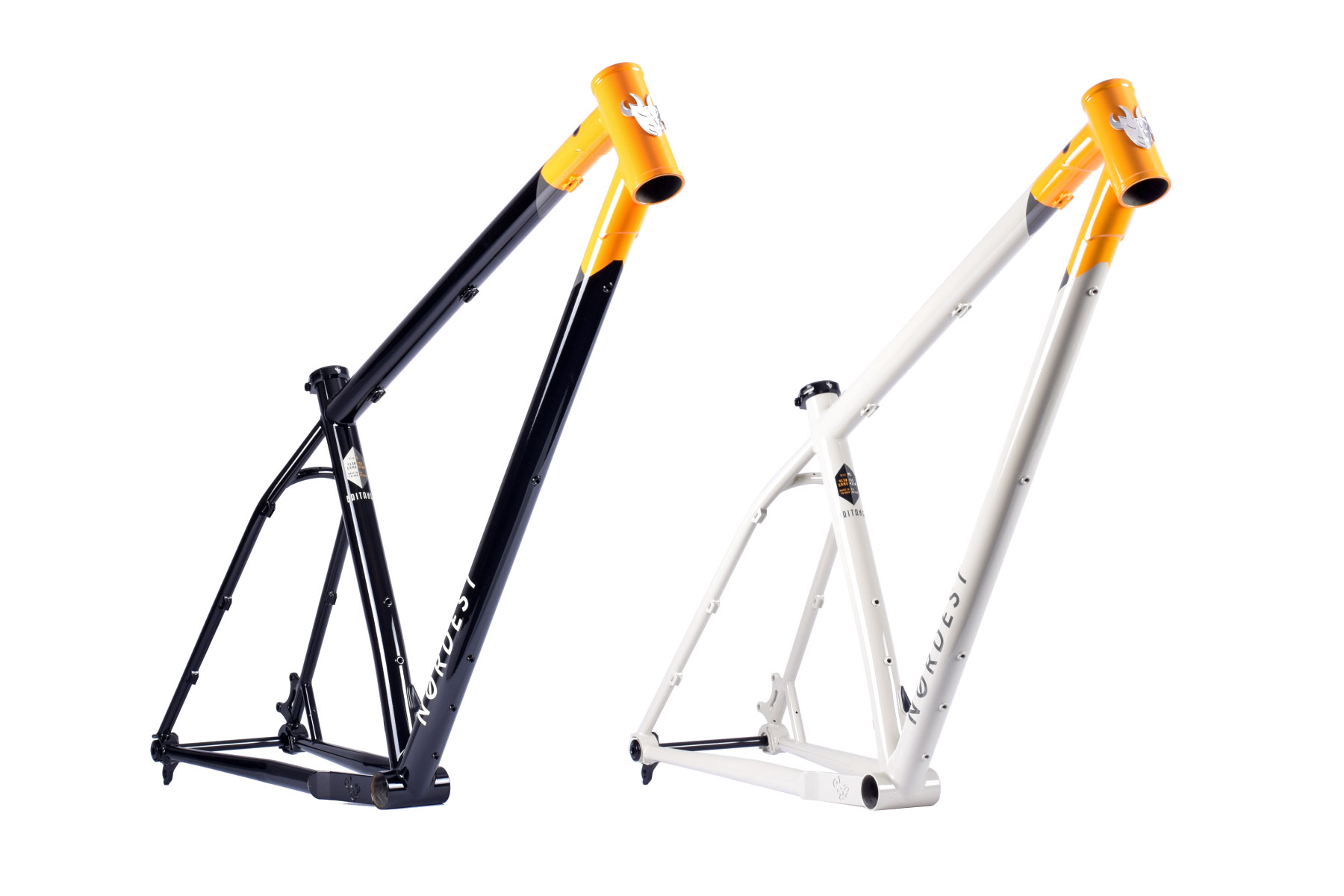 2024 Nordest Britango mk3, affordable 4130 steel mountain bike hardtail frame, colors