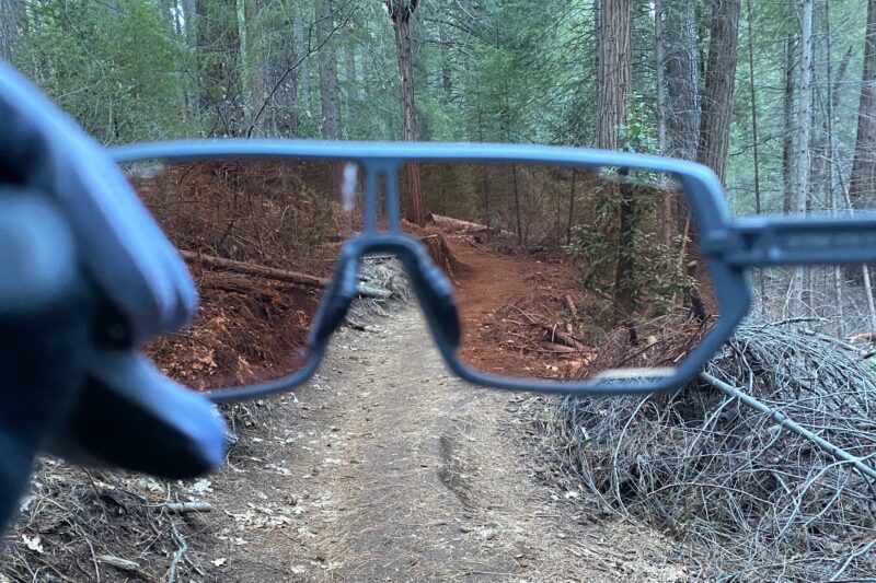 Looking down the trail through the Ridescape OR lens