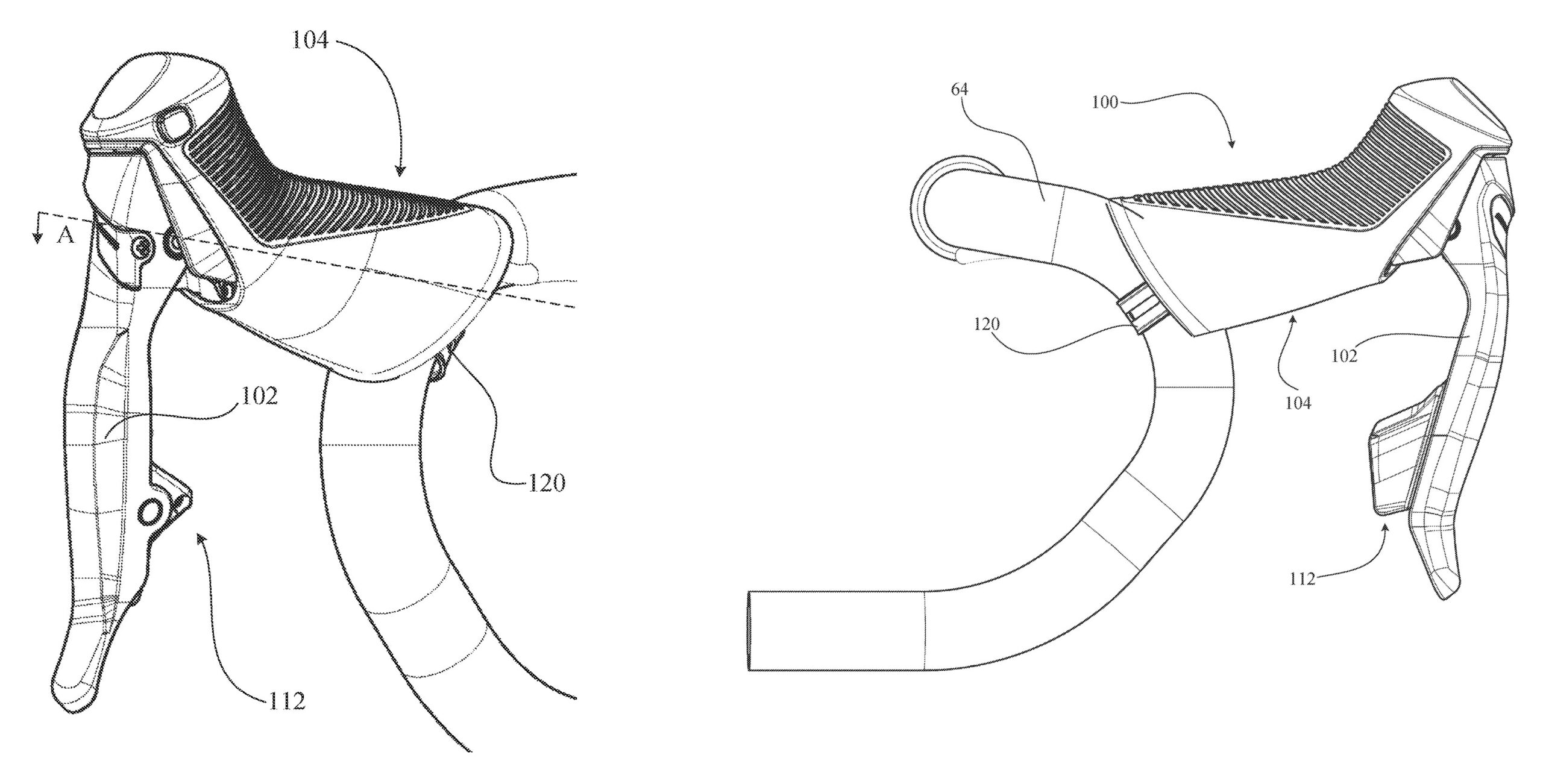 SRAM patent drawings for new road bike brake levers