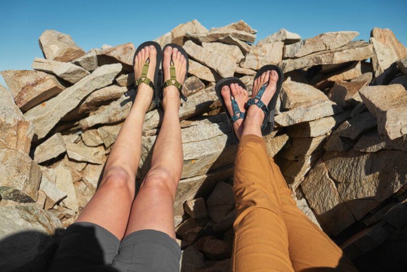 Bedrock sandals Cairn EVO Launch sandal selfie