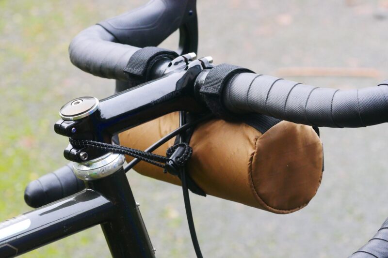 A closer look at how handlebar bags attach with the Ornot Handlebar Bag Mini