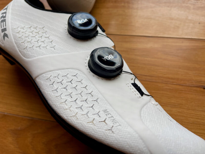 Trek RSL Road Shoes Velocis pair close up