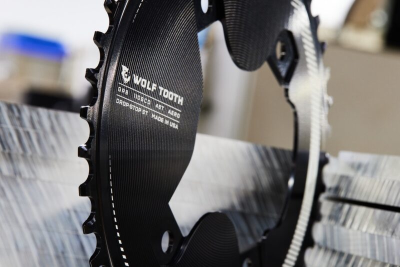 Wolf Tooth Components New GRX Aero Chainring close up