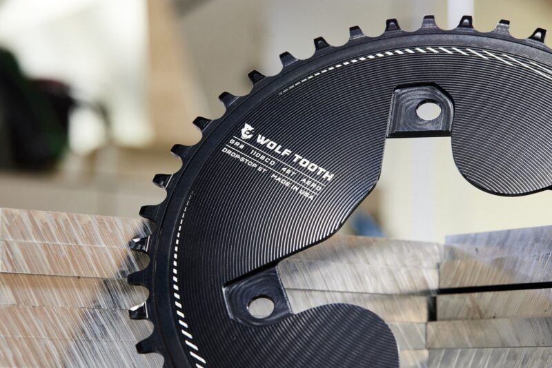 Wolf Tooth Components New GRX Aero Chainring purdy