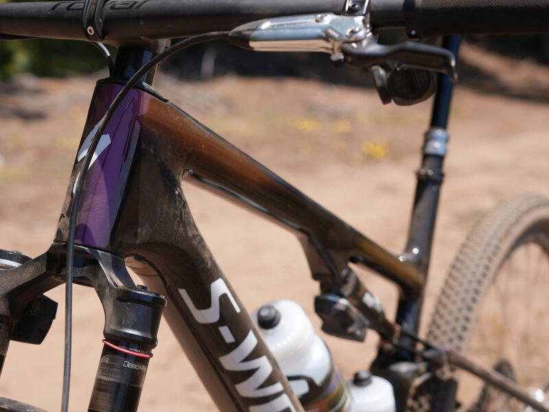 closeup details of 2024 specialized epic 8 s-works