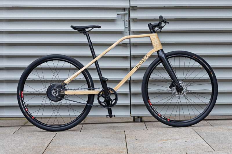Diodra S3 Debuts World’s Lightest Wooden eBike with Laminated Bamboo Frame