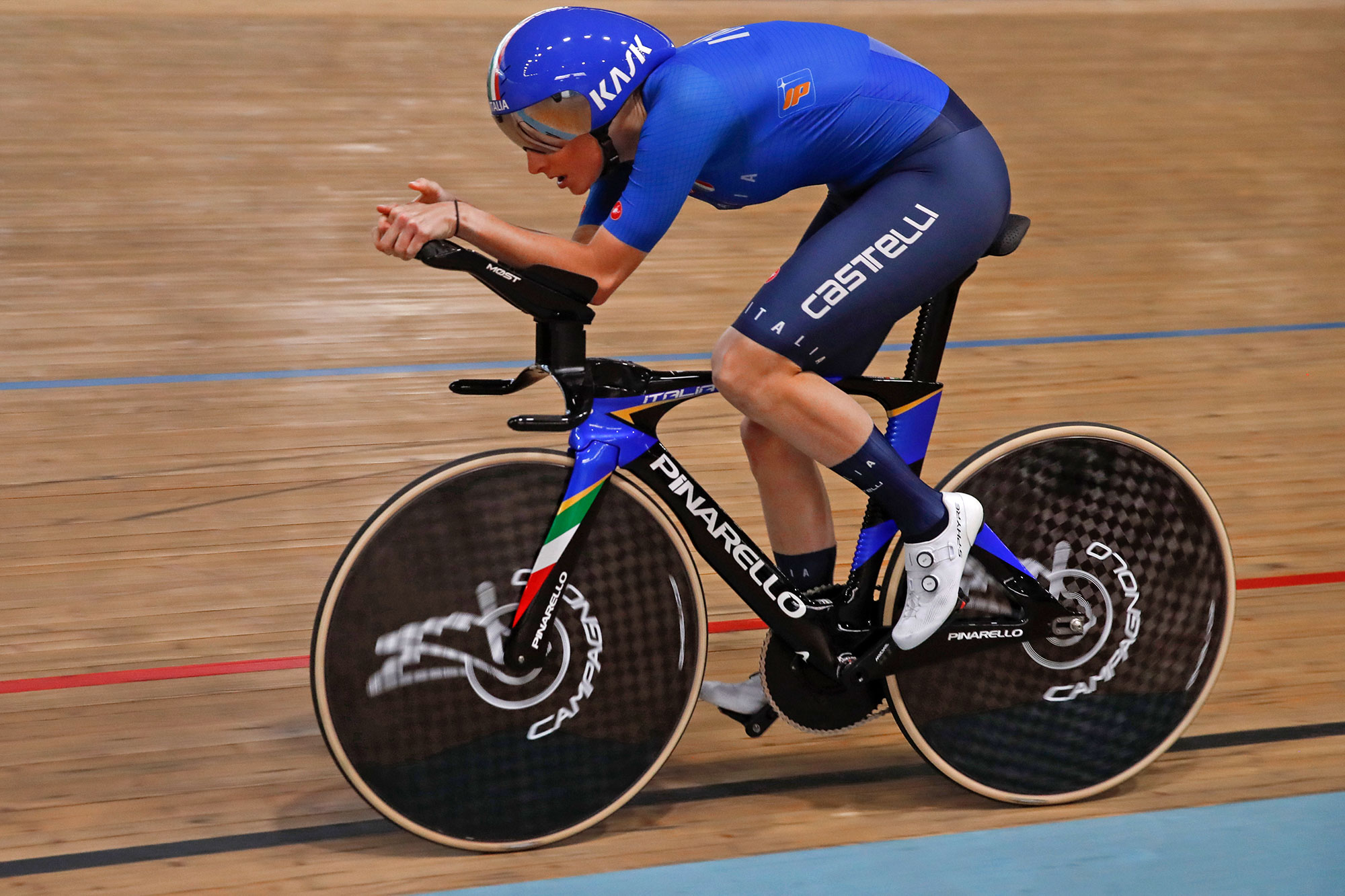 Can a €28,750 Pinarello Bolide F HR 3D Track Bike Frame Help Italy Win Olympic Gold?