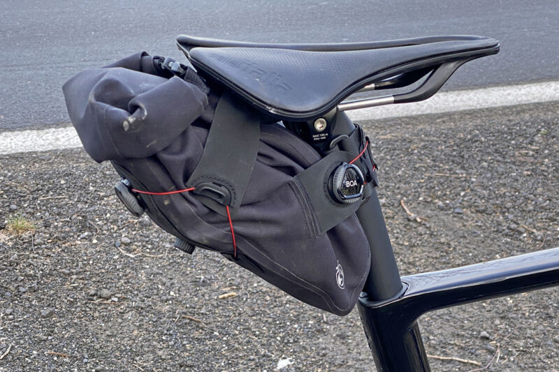 Silca Grinta bags, lightw & compact fast-packing bikepacking packs Review, saddle bag