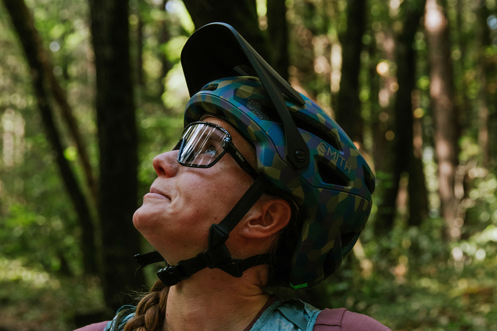 Smith Payroll half-shell trail, enduro mountain bike & eMTB ebike helmet, with optional Aleck integrated crash detection sensor