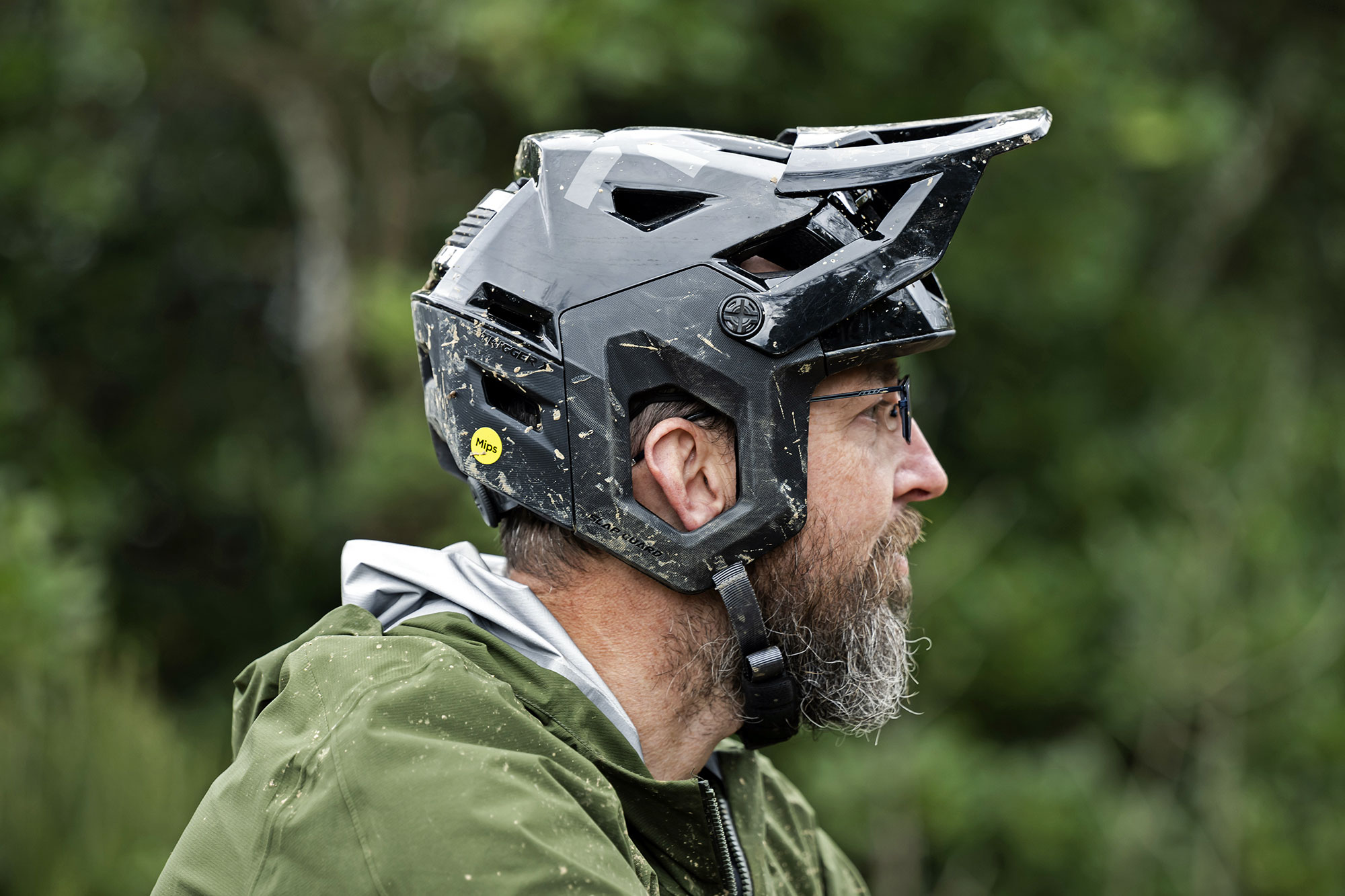 iXS Trigger X MIPS light 3/4-shell enduro MTB helmet, side profile