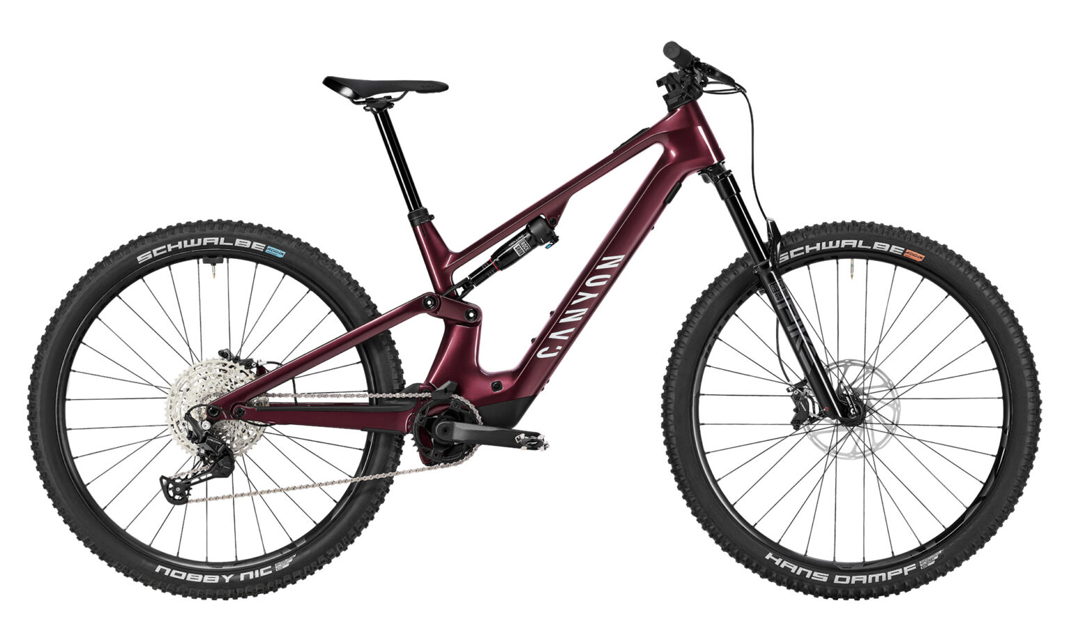 2024 Canyon Neuron:ONfly lightweight 140mm carbon trail ebike with Bosch SX eMTB motor and 400Wh battery, CF 7