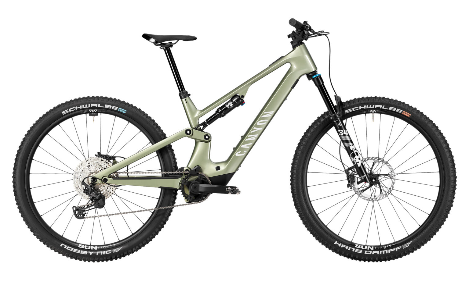2024 Canyon Neuron:ONfly lightweight 140mm carbon trail ebike with Bosch SX eMTB motor and 400Wh battery, CF 8