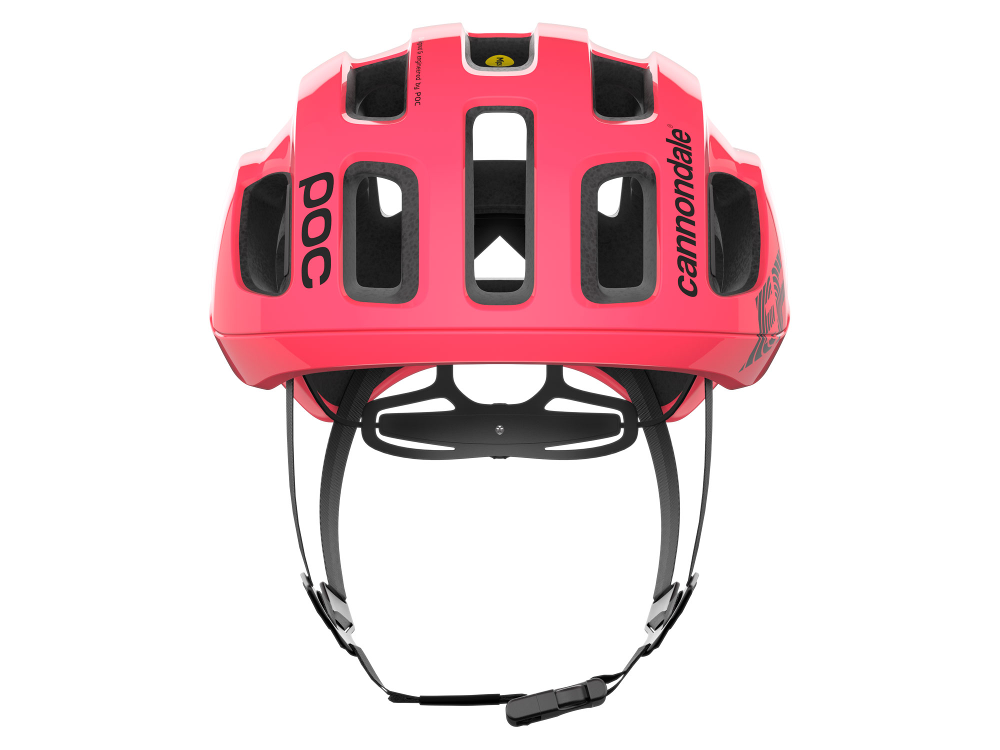 2024 POC Ventral Air MIPS limited Alison Jackson Cobbles edition aero road bike helmet, front