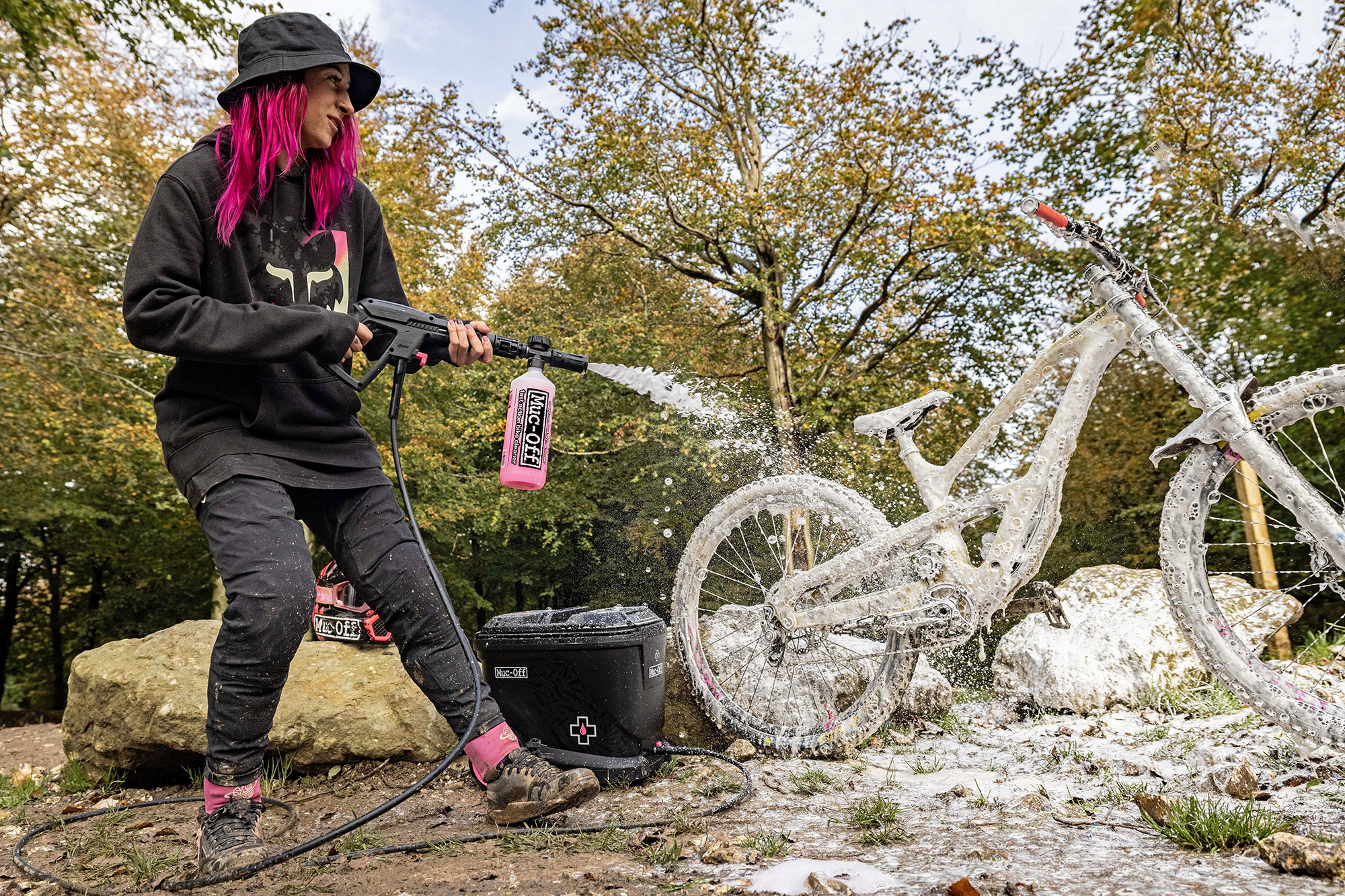 Muc-Off Pressure Washer Goes Mobile, Let Snow Foam Jet Wash Your Bike Anywhere