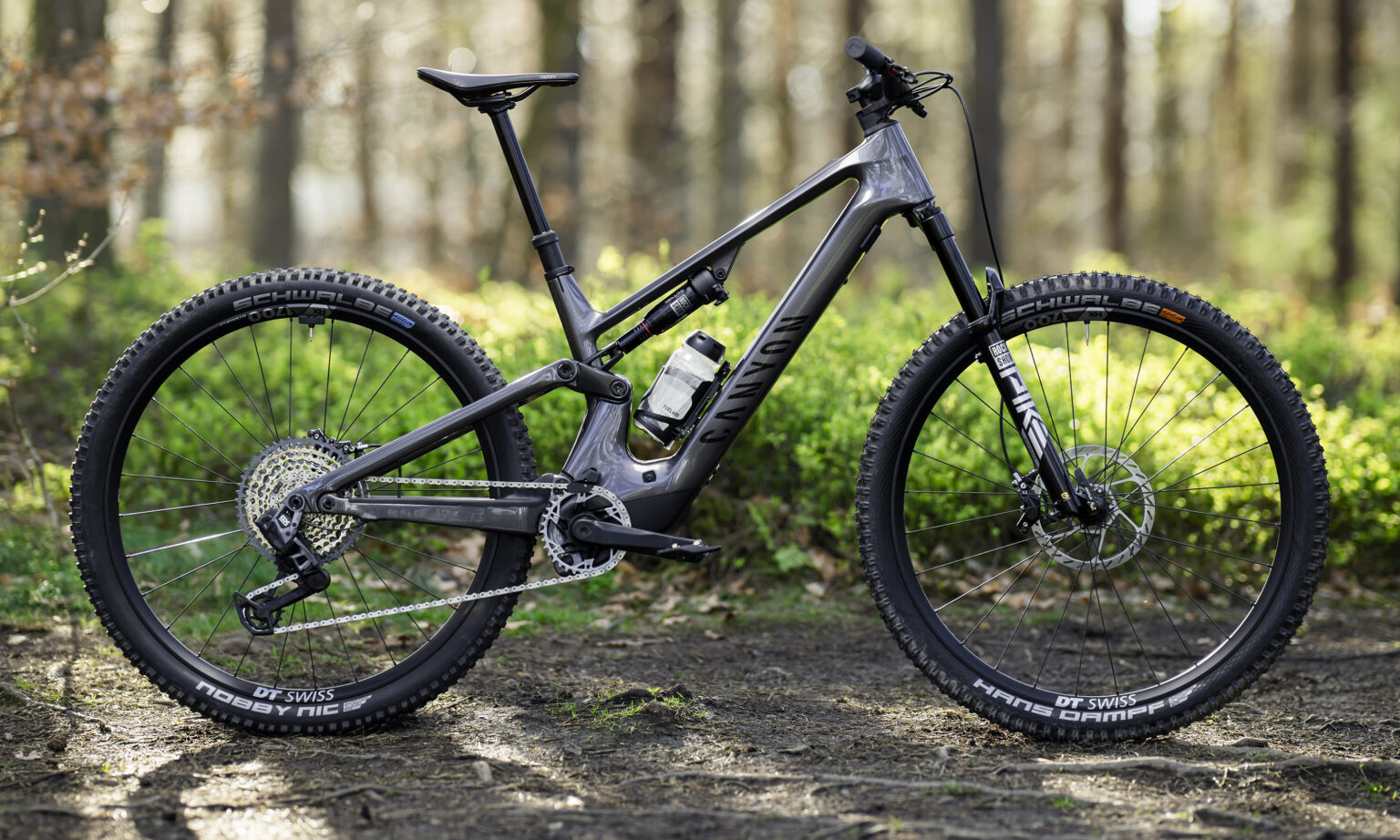 2024 Canyon Neuron:ONfly lightweight 140mm carbon trail ebike with Bosch SX motor, complete