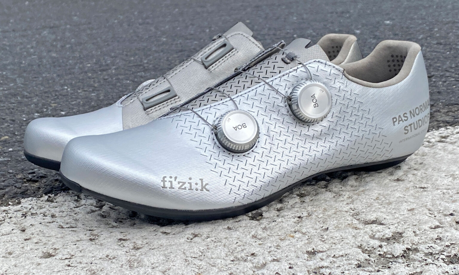 Fizik x Pas Normal Studios Mechanism carbon road shoes, pair
