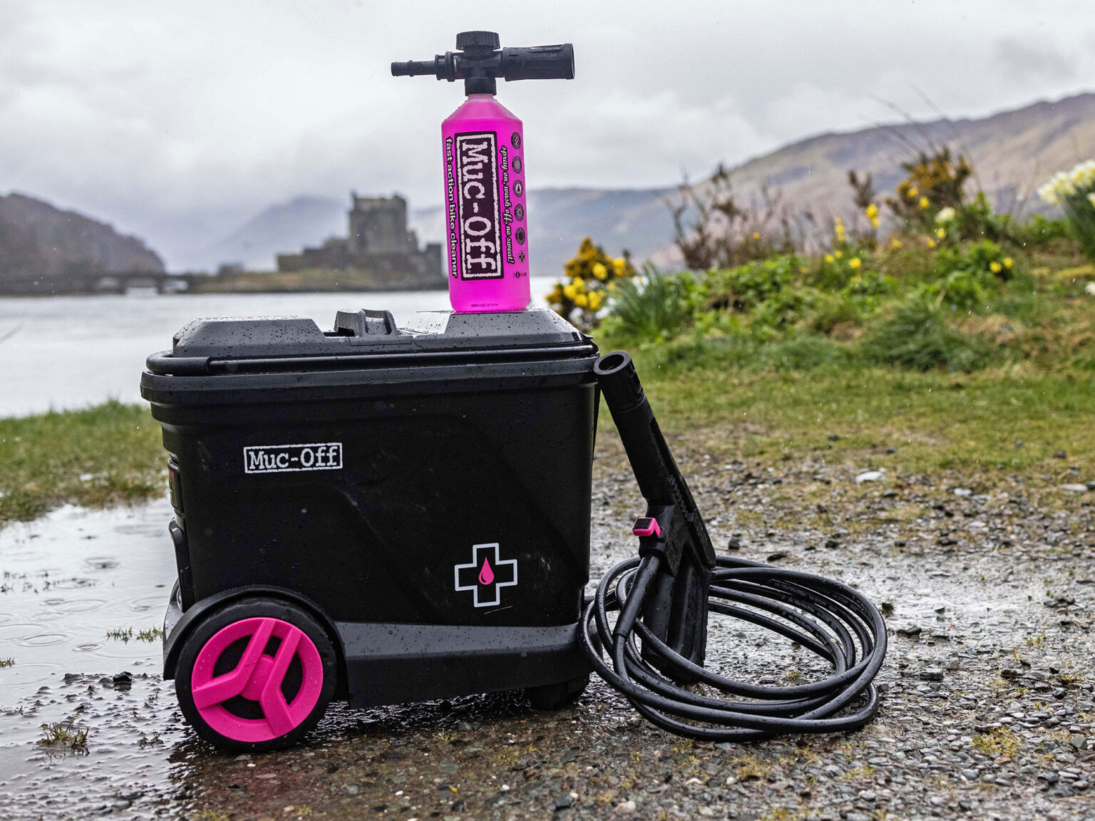 Muc-Off portable rechargeable Mobile Bike Pressure Washer