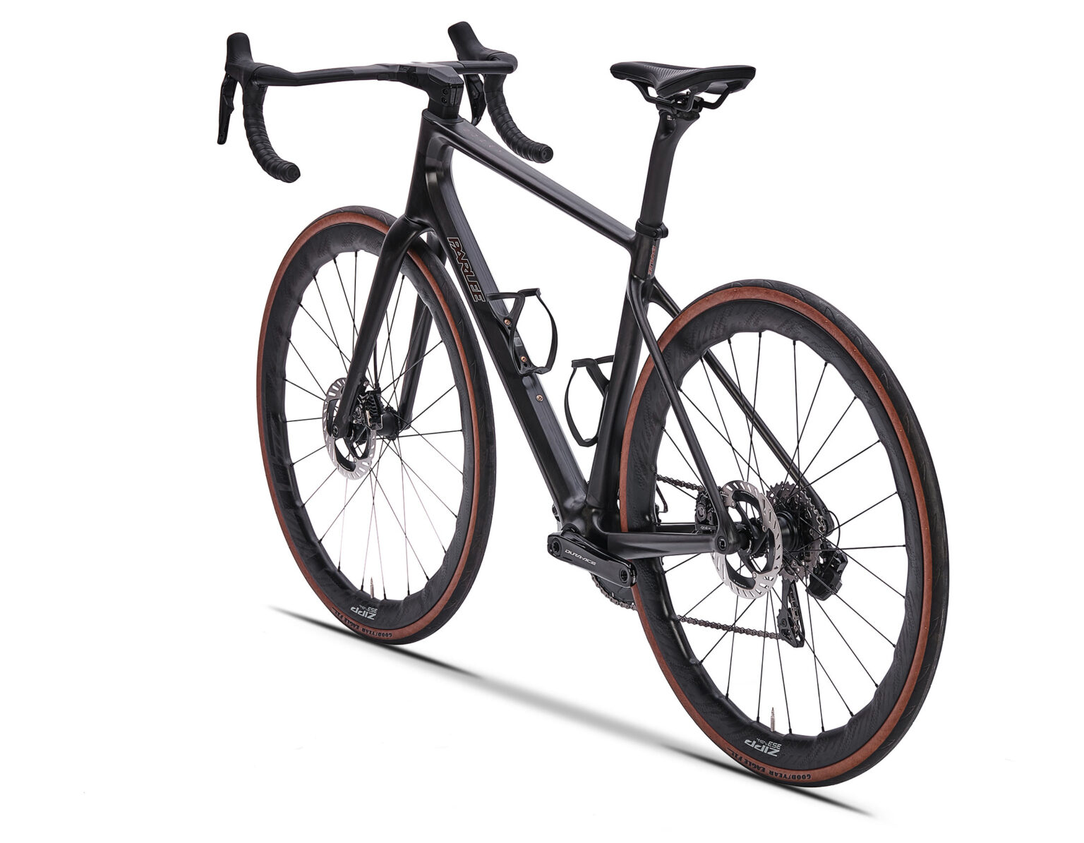 2024 parlee ouray all-road endurance bike shown from rear angle