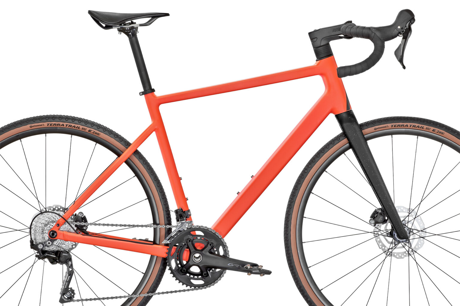 Rose Blend affordable all-in-one aluminum alloy road AND gravel bike, framseset detail