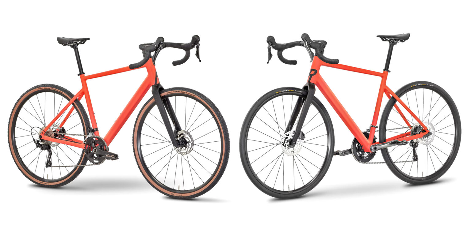 Rose Blend affordable all-in-one aluminum alloy road AND gravel bike, head-to-head