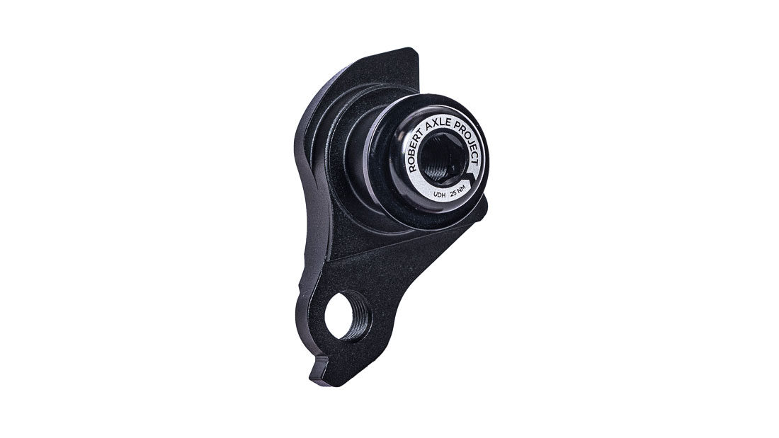 The Robert Axle Project CNC-machined 6061 alloy full aluminum stiffer UDH replacement derailleur hanger