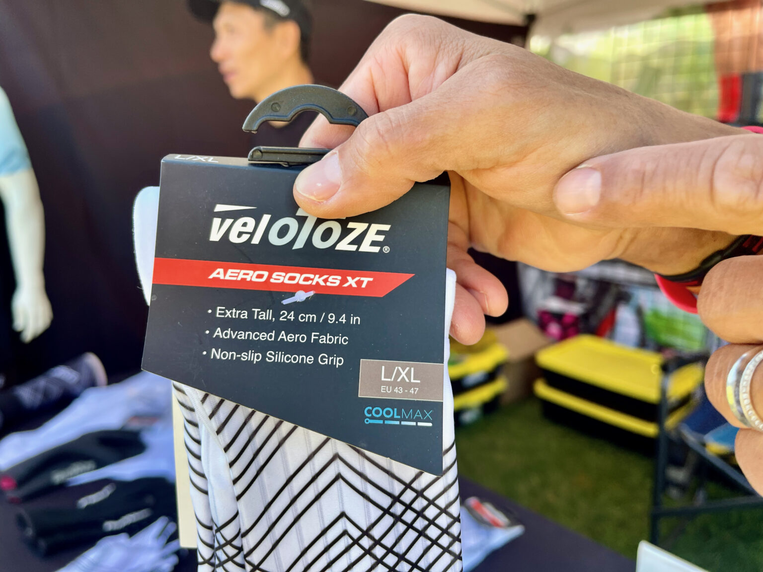 VeloToze Aero Sock XT packaging