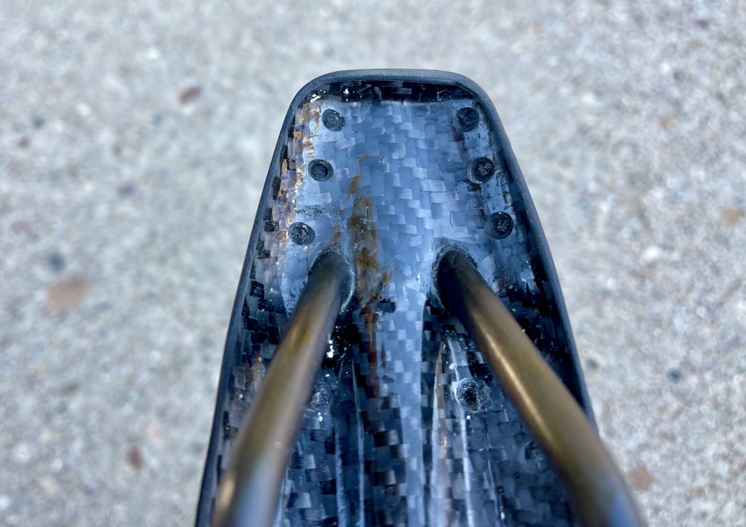 WOVE Mags Saddle Review detail number nose