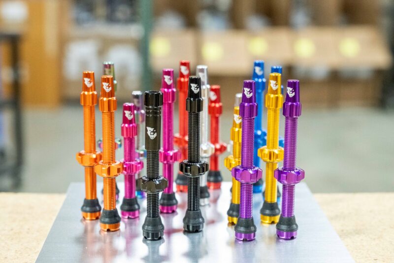WTC Adds New Tubeless Valve Stem Kits to the Color Shop