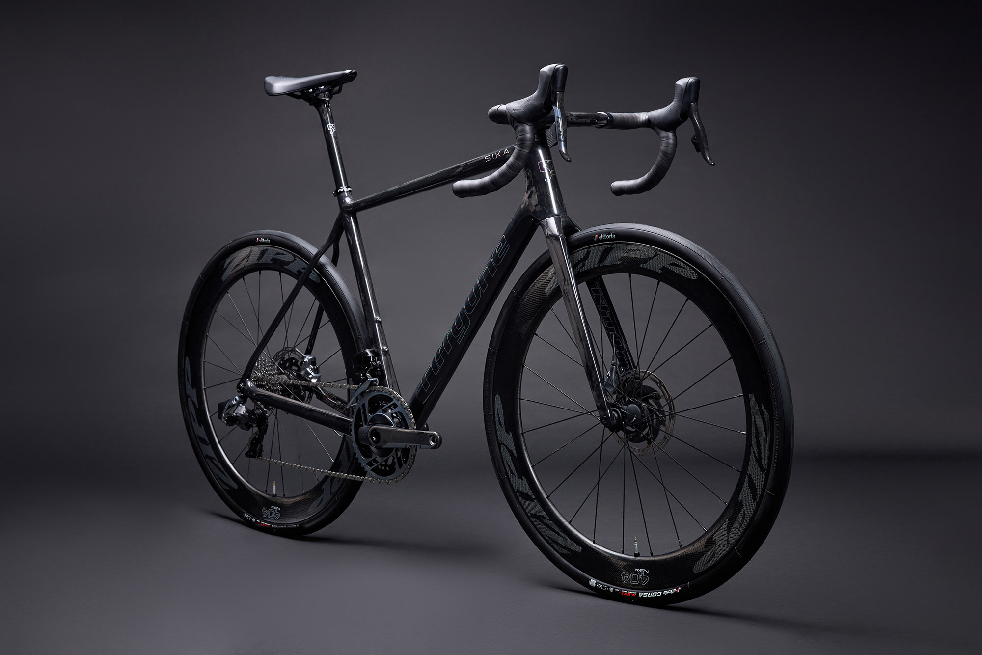 fiftyone sika road bike shown from front angle