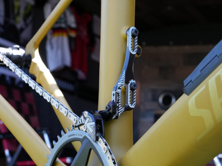 New K-Edge 1x Race W Chain Guide uses Bottle Cage Mounts - Bikerumor