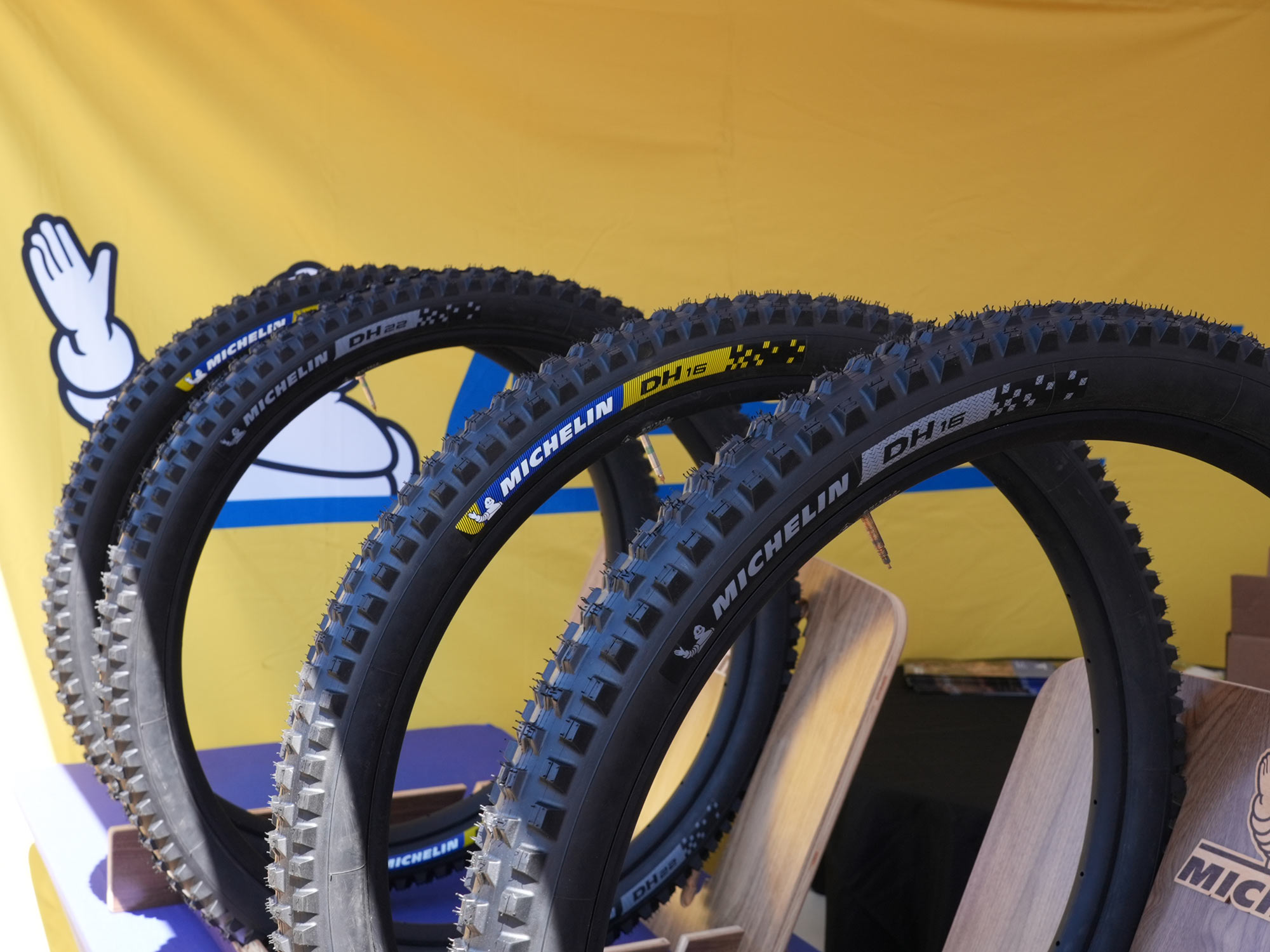 2024 michelin DH16 and DH22 downhill mountain bike tires