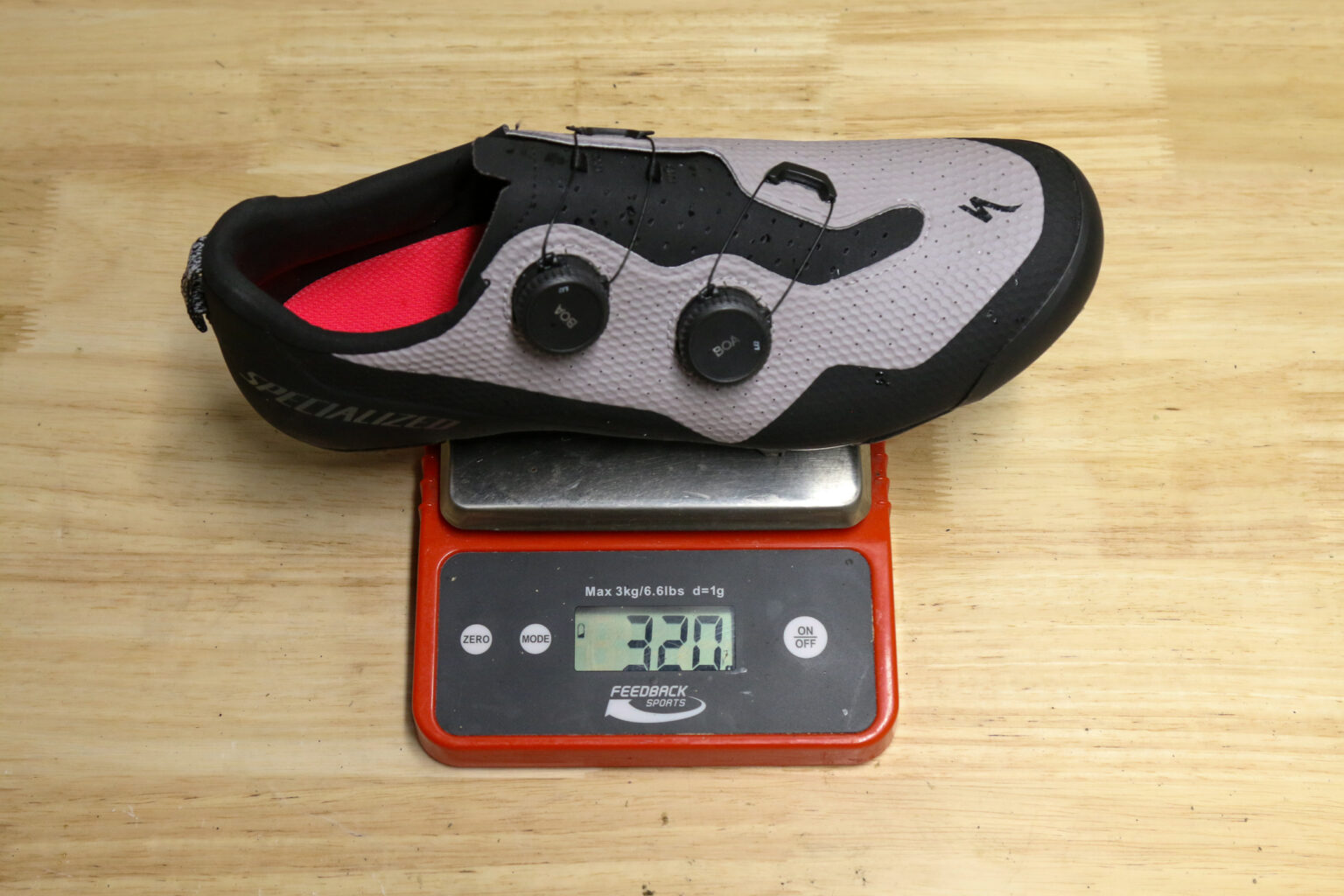 Specialized Recon gravel shoes actual weight