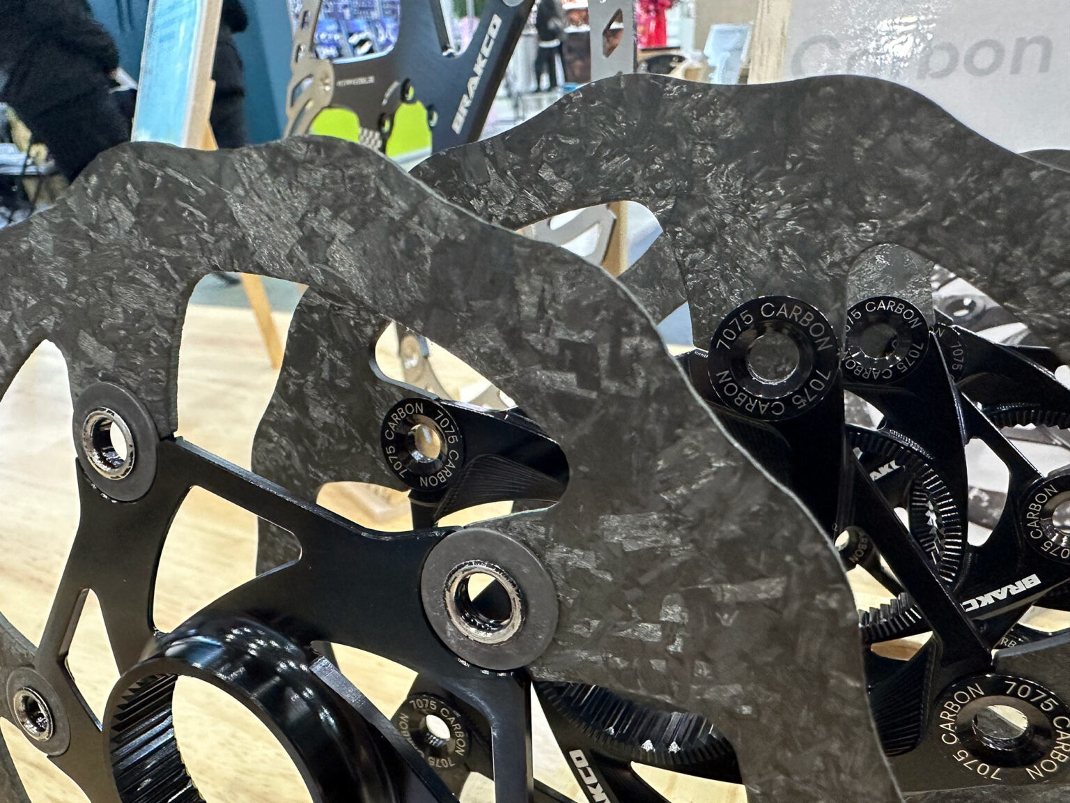 Brakco carbon fiber mountain bike disc brake rotors