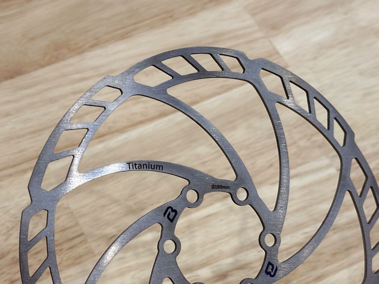 titanium bicycle disc brake rotor