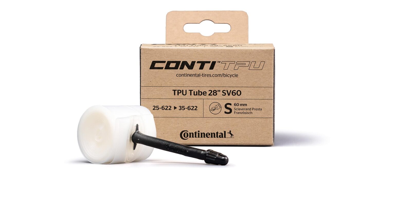 Continental ContiTPU lightweight 7-layer TPU inner tubes, road size